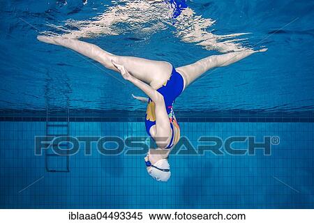 Underwater view of Synchronized Swimming, Ukraine, Europe View Large Photo Image Stock Photography - Underwater view of Synchronized Swimming, Ukraine, Europe. Fotosearch