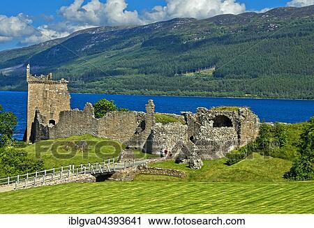 Urquhart Castle, ruins at Loch Ness, Drumnadrochit, Scottish Highlands, Scotland, UK View Large Photo Image Stock Image - Urquhart Castle, ruins at Loch Ness, Drumnadrochit, Scottish Highlands, Scotland, UK. Fotosearch