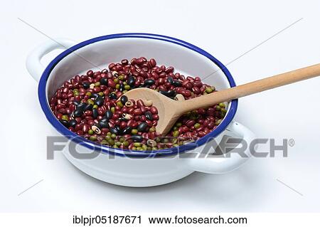 Various dried beans in bowl, azuki beans, red beans, black beans, mongoose beans, black-eyed bean, Vigna unguiculata, Vigna angularis, Vigna radiata, Vigna mungo View Large Photo Image Stock Image - Various dried beans in bowl, azuki beans, red beans, black beans, mongoose beans, black-eyed bean, Vigna unguiculata, Vigna angularis, Vigna radiata, Vigna mungo. Fotosearch