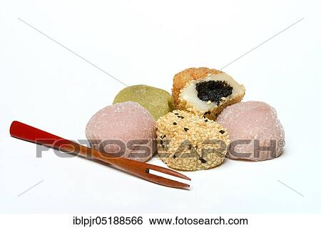 Various Mochi, Japanese sticky rice cake, Asian confectionery speciality, filled View Large Photo Image Stock Photograph - Various Mochi, Japanese sticky rice cake, Asian confectionery speciality, filled. Fotosearch