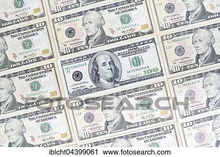 Various US dollar bills, 10, 100 dollar bill View Large Photo Image Stock Image - Various US dollar bills, 10, 100 dollar bill. Fotosearch