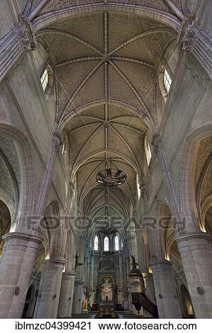 Vault with chancel in Notre-Dame de Bon-Port, 1646, Les Sables d'Olonne, Vandée, France, Europe View Large Photo Image Stock Image - Vault with chancel in Notre-Dame de Bon-Port, 1646, Les Sables d'Olonne, Vandée, France, Europe. Fotosearch