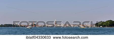 Venetian Lagoon and city, seen from Lido di Venezia, Venice, Veneto, Italy, Europe View Large Photo Image Stock Image - Venetian Lagoon and city, seen from Lido di Venezia, Venice, Veneto, Italy, Europe. Fotosearch