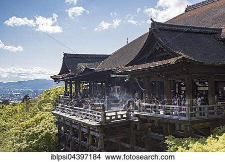 Veranda of Main Hall, Kiyomizudera, Kiyomizu-dera, Temple, Kyoto, Japan, Asia View Large Photo Image Picture - Veranda of Main Hall, Kiyomizudera, Kiyomizu-dera, Temple, Kyoto, Japan, Asia. Fotosearch