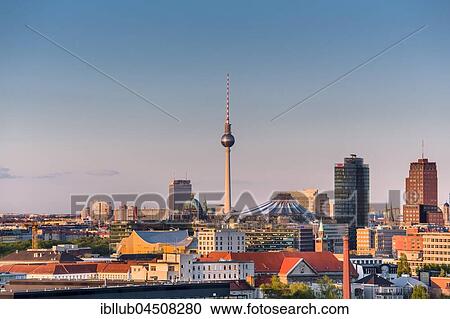 View from the City West eastbound to Potsdamer Platz, Dom and Alexanderplatz television tower, Berlin, Germany, Europe View Large Photo Image Stock Image - View from the City West eastbound to Potsdamer Platz, Dom and Alexanderplatz television tower, Berlin, Germany, Europe. Fotosearch