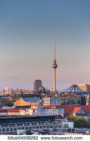 View from the City West eastbound to Potsdamer Platz, Dom and Alexanderplatz television tower, Berlin, Germany, Europe View Large Photo Image Stock Image - View from the City West eastbound to Potsdamer Platz, Dom and Alexanderplatz television tower, Berlin, Germany, Europe. Fotosearch