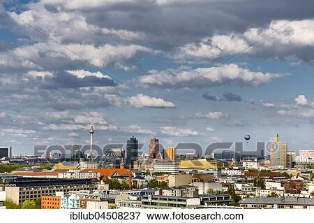 View from the City West eastbound to Potsdamer Platz, Dom and Alexanderplatz television tower, Berlin, Germany, Europe View Large Photo Image Stock Photo - View from the City West eastbound to Potsdamer Platz, Dom and Alexanderplatz television tower, Berlin, Germany, Europe. Fotosearch