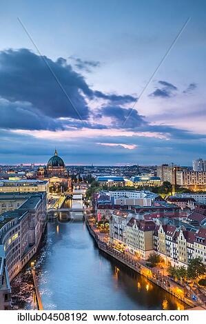 View of Berlin Cathedral, Nikolai Quarter, Spree, Berlin-Mitte, Berlin, Germany, Europe View Large Photo Image Stock Image - View of Berlin Cathedral, Nikolai Quarter, Spree, Berlin-Mitte, Berlin, Germany, Europe. Fotosearch