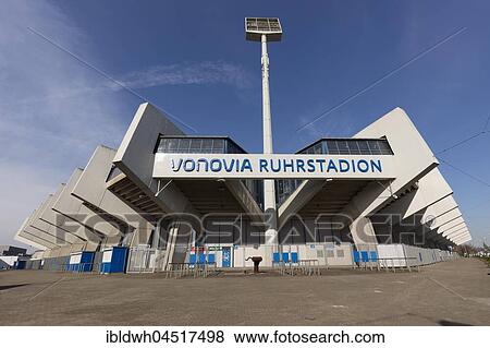Vonovia Ruhrstadion, football stadium of VfL Bochum, Bochum, Ruhr district, North Rhine-Westphalia, Germany, Europe View Large Photo Image Stock Photo - Vonovia Ruhrstadion, football stadium of VfL Bochum, Bochum, Ruhr district, North Rhine-Westphalia, Germany, Europe. Fotosearch