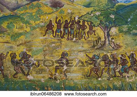 Wall paintings on the Palace of the Sultan of Bamun at Foumban, Cameroon, Africa View Large Photo Image Stock Photo - Wall paintings on the Palace of the Sultan of Bamun at Foumban, Cameroon, Africa. Fotosearch