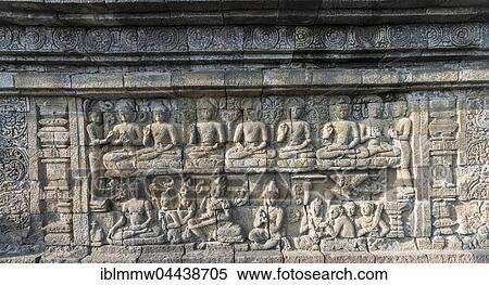 Wall relief, Borobudur Temple, Yogyakarta, Java, Indonesia, Asia View Large Photo Image Stock Photography - Wall relief, Borobudur Temple, Yogyakarta, Java, Indonesia, Asia. Fotosearch