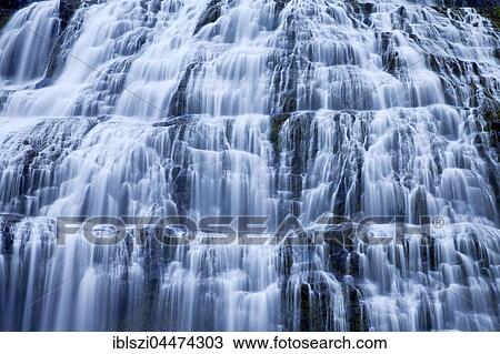 Waterfall Dynjandi, Westfjords, Iceland, Europe View Large Photo Image Stock Image - Waterfall Dynjandi, Westfjords, Iceland, Europe. Fotosearch