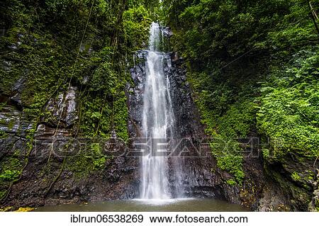 Waterfall of Sao Nicolau in the jungle of Sao Tome, Sao Tome and Principe, Atlantic ocean, Africa View Large Photo Image Stock Photo - Waterfall of Sao Nicolau in the jungle of Sao Tome, Sao Tome and Principe, Atlantic ocean, Africa. Fotosearch