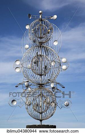 Wind toy, wind mobile, sculpture by César Manrique, Tahiche, Lanzarote, Canary Islands, Spain, Europe View Large Photo Image Picture - Wind toy, wind mobile, sculpture by César Manrique, Tahiche, Lanzarote, Canary Islands, Spain, Europe. Fotosearch
