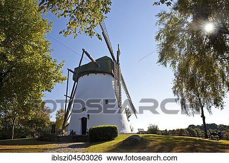 Windmill, Reken, Münsterland, North Rhine-Westphalia, Germany, Europe View Large Photo Image Stock Photograph - Windmill, Reken, Münsterland, North Rhine-Westphalia, Germany, Europe. Fotosearch