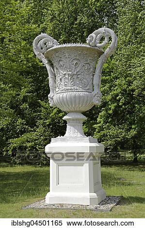 Ziervase in the palace gardens, Schloss Ludwigslust, Mecklenburg-Western Pomerania, Germany, Europe View Large Photo Image Stock Photography - Ziervase in the palace gardens, Schloss Ludwigslust, Mecklenburg-Western Pomerania, Germany, Europe. Fotosearch