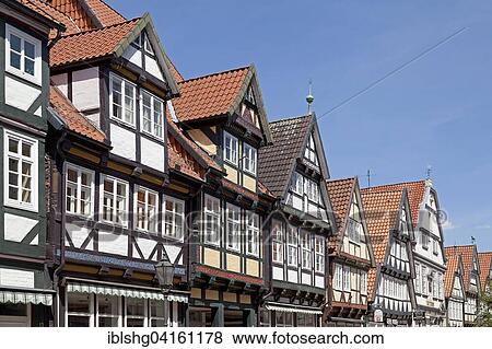 Zöllnerstraße, Celle, Lower Saxony, Germany, Europe View Large Photo Image Stock Photo - Zöllnerstraße, Celle, Lower Saxony, Germany, Europe. Fotosearch