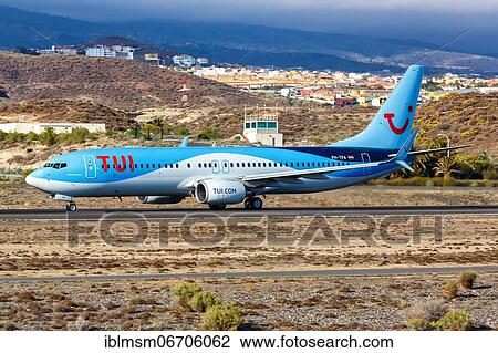 A Boeing 737-800 aircraft of TUI Airlines Nederland with registration PH-TFA at Tenerife South Airport (TFS) in Tenerife, Spain, Europe View Large Photo Image Stock Image - A Boeing 737-800 aircraft of TUI Airlines Nederland with registration PH-TFA at Tenerife South Airport (TFS) in Tenerife, Spain, Europe. Fotosearch