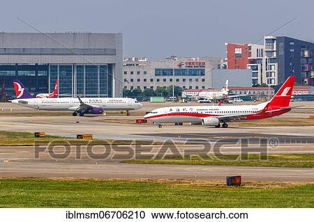 A Boeing 737-800 of Shanghai Airlines with registration number B-6108 at Shanghai Airport, China, Asia View Large Photo Image Stock Image - A Boeing 737-800 of Shanghai Airlines with registration number B-6108 at Shanghai Airport, China, Asia. Fotosearch
