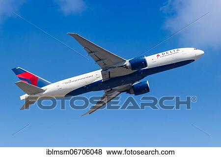 A Boeing 777-200LR aircraft of Delta Air Lines with registration number N709DN at Frankfurt Airport, Germany, Europe View Large Photo Image Stock Photo - A Boeing 777-200LR aircraft of Delta Air Lines with registration number N709DN at Frankfurt Airport, Germany, Europe. Fotosearch