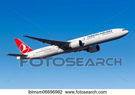 A Boeing 777-300ER aircraft of Turkish Airlines with registration number TC-JJF at Frankfurt Airport (FRA), Frankfurt, Germany, Europe View Large Photo Image Stock Image - A Boeing 777-300ER aircraft of Turkish Airlines with registration number TC-JJF at Frankfurt Airport (FRA), Frankfurt, Germany, Europe. Fotosearch