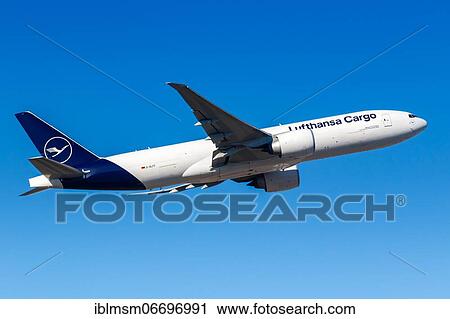 A Boeing 777-F aircraft of Lufthansa Cargo with the registration D-ALFF at Frankfurt Airport, Germany, Europe View Large Photo Image Stock Image - A Boeing 777-F aircraft of Lufthansa Cargo with the registration D-ALFF at Frankfurt Airport, Germany, Europe. Fotosearch