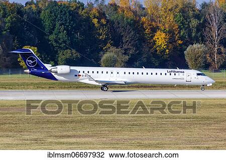 A Bombardier CRJ-900 of Lufthansa CityLine with the registration D-ACNW at Munich Airport, Germany, Europe View Large Photo Image Stock Image - A Bombardier CRJ-900 of Lufthansa CityLine with the registration D-ACNW at Munich Airport, Germany, Europe. Fotosearch