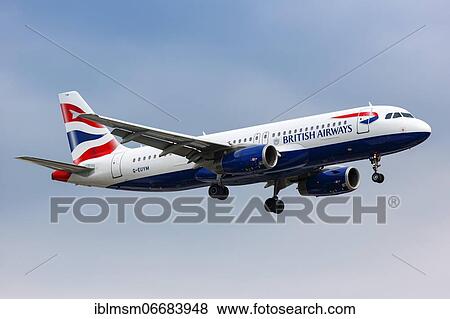 A British Airways Airbus A320 with registration G-EUYM lands at London Heathrow Airport (LHR) in the United Kingdom View Large Photo Image Stock Photo - A British Airways Airbus A320 with registration G-EUYM lands at London Heathrow Airport (LHR) in the United Kingdom. Fotosearch