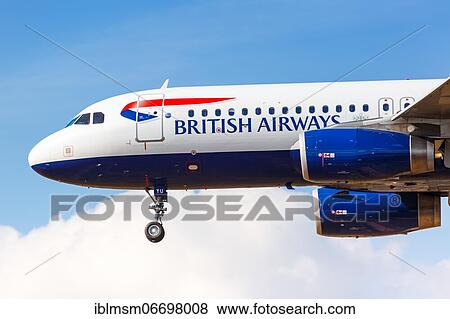 A British Airways Airbus A320 with the registration G-EUYU lands at London Heathrow Airport, United Kingdom, Europe View Large Photo Image Stock Photo - A British Airways Airbus A320 with the registration G-EUYU lands at London Heathrow Airport, United Kingdom, Europe. Fotosearch