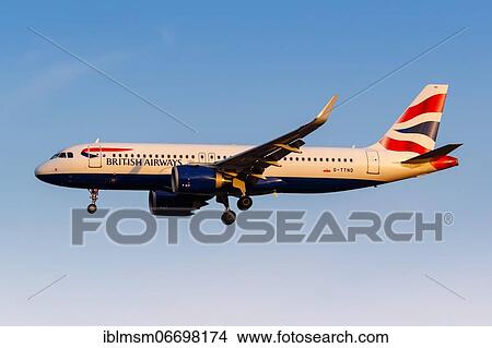 A British Airways Airbus A320neo aircraft with registration number G-TTND at Athens Airport, Greece, Europe View Large Photo Image Picture - A British Airways Airbus A320neo aircraft with registration number G-TTND at Athens Airport, Greece, Europe. Fotosearch