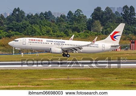 A China Eastern Airlines Boeing 737-800 aircraft with registration number B-205R at Chengdu Airport (CTU), Chengdu, China, Asia View Large Photo Image Stock Image - A China Eastern Airlines Boeing 737-800 aircraft with registration number B-205R at Chengdu Airport (CTU), Chengdu, China, Asia. Fotosearch