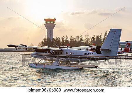 A De Havilland Canada DHC-6-300 Twin Otter of TMA, Trans Maldivian Airways with registration 8Q-TAG at Male Airport, Maldives, Asia View Large Photo Image Stock Photo - A De Havilland Canada DHC-6-300 Twin Otter of TMA, Trans Maldivian Airways with registration 8Q-TAG at Male Airport, Maldives, Asia. Fotosearch