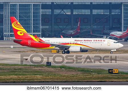 A Hainan Airlines Boeing 737-800 aircraft with registration number B-5735 at Shanghai Airport, China, Asia View Large Photo Image Stock Photography - A Hainan Airlines Boeing 737-800 aircraft with registration number B-5735 at Shanghai Airport, China, Asia. Fotosearch