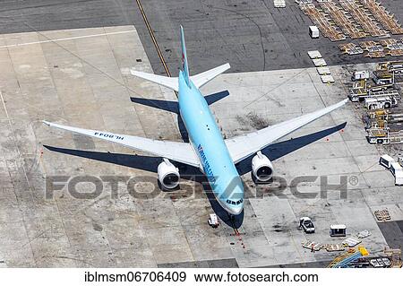 A Korean Air Cargo Boeing 777F with registration HL8044 at Los Angeles Airport, USA, North America View Large Photo Image Stock Photo - A Korean Air Cargo Boeing 777F with registration HL8044 at Los Angeles Airport, USA, North America. Fotosearch