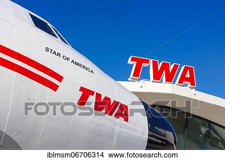 A Lockheed L1649A Starliner Connie aircraft of TWA Trans World Airlines with registration N8083H at New York Airport, USA, North America View Large Photo Image Picture - A Lockheed L1649A Starliner Connie aircraft of TWA Trans World Airlines with registration N8083H at New York Airport, USA, North America. Fotosearch