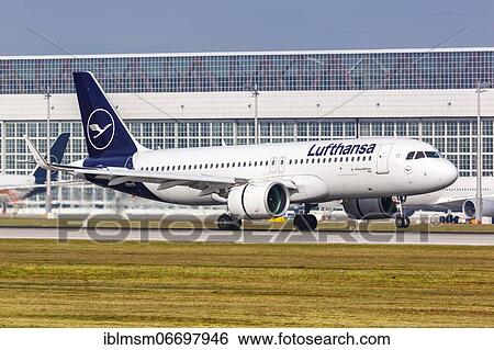 A Lufthansa Airbus A320neo with the registration D-AINU at Munich Airport, Germany, Europe View Large Photo Image Stock Photograph - A Lufthansa Airbus A320neo with the registration D-AINU at Munich Airport, Germany, Europe. Fotosearch