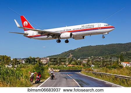 A Meridiana Boeing 737-800 with registration number EI-FFK at Skiathos Airport (JSI) in Greece View Large Photo Image Stock Photo - A Meridiana Boeing 737-800 with registration number EI-FFK at Skiathos Airport (JSI) in Greece. Fotosearch