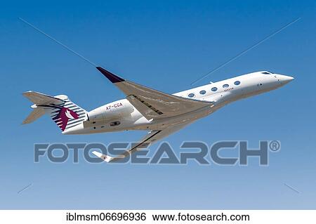 A Qatar Executive Gulfstream G650ER aircraft with registration number A7-CGA at Hong Kong Airport (HKG), Hong Kong, China, Asia View Large Photo Image Stock Photograph - A Qatar Executive Gulfstream G650ER aircraft with registration number A7-CGA at Hong Kong Airport (HKG), Hong Kong, China, Asia. Fotosearch