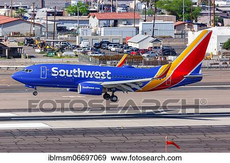 A Southwest Airlines Boeing 737-700 aircraft with registration number N948WN at Phoenix Airport, USA, North America View Large Photo Image Stock Photo - A Southwest Airlines Boeing 737-700 aircraft with registration number N948WN at Phoenix Airport, USA, North America. Fotosearch