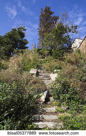 A stair from the beach to old house, Obzor, Bulgaria, Europe View Large Photo Image Stock Photo - A stair from the beach to old house, Obzor, Bulgaria, Europe. Fotosearch