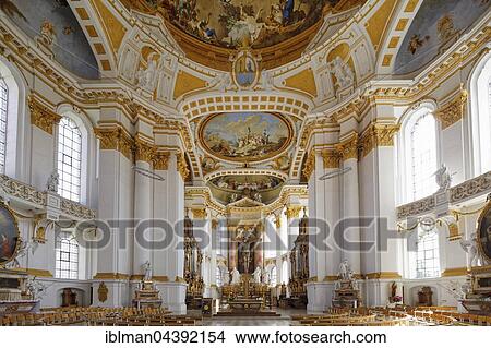 Abbey church, Wiblingen Abbey near Ulm, Upper Swabia, Swabia, Baden-Württemberg, Germany, Europe View Large Photo Image Picture - Abbey church, Wiblingen Abbey near Ulm, Upper Swabia, Swabia, Baden-Württemberg, Germany, Europe. Fotosearch