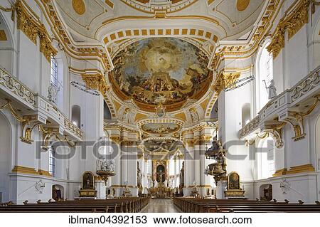 Abbey church, Wiblingen Abbey near Ulm, Upper Swabia, Swabia, Baden-Württemberg, Germany, Europe View Large Photo Image Stock Image - Abbey church, Wiblingen Abbey near Ulm, Upper Swabia, Swabia, Baden-Württemberg, Germany, Europe. Fotosearch