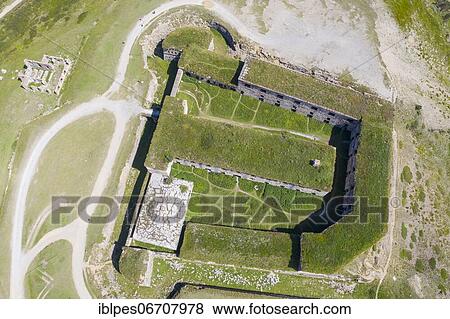 Aerial view Fort Central at an altitude of 1926 meters, located on the border between France and Italy at the Tende Pass, Colle di Tenda, Col de Tende, Department Alpes-Maritimes, Region Provence-Alpes-Cote d'Azur, France, Europe View Large Photo Image Stock Photo - Aerial view Fort Central at an altitude of 1926 meters, located on the border between France and Italy at the Tende Pass, Colle di Tenda, Col de Tende, Department Alpes-Maritimes, Region Provence-Alpes-Cote d'Azur, France, Europe. Fotosearch