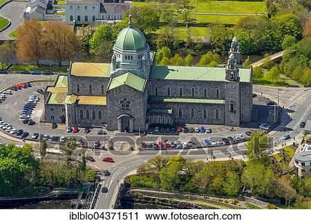 aerial view, Galway Cathedral, Galway, County Clare, Ireland, Europe View Large Photo Image Stock Image - aerial view, Galway Cathedral, Galway, County Clare, Ireland, Europe. Fotosearch