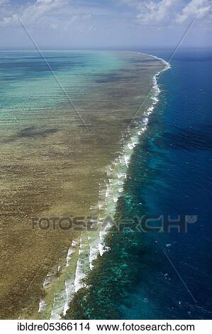 Aerial view Great Barrier Reef, Queensland, Australia, Oceania View Large Photo Image Picture - Aerial view Great Barrier Reef, Queensland, Australia, Oceania. Fotosearch