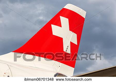 Airbus A330-300 aircraft tail of Swiss at Zurich Airport (ZRH) in Switzerland View Large Photo Image Stock Photo - Airbus A330-300 aircraft tail of Swiss at Zurich Airport (ZRH) in Switzerland. Fotosearch