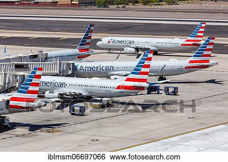 Airbus aircraft of American Airlines at Phoenix Airport, USA, North America View Large Photo Image Stock Photograph - Airbus aircraft of American Airlines at Phoenix Airport, USA, North America. Fotosearch