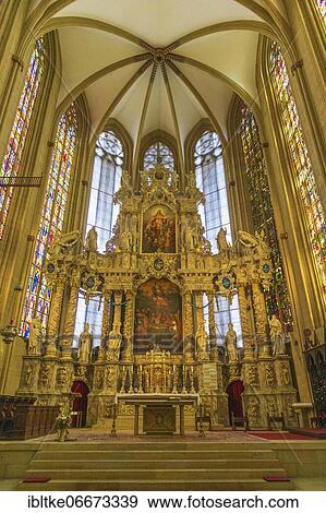 Altar by Lucas Cranach, Erfurt Cathedral, Erfurt, Thuringia, Germany, Europe View Large Photo Image Stock Photo - Altar by Lucas Cranach, Erfurt Cathedral, Erfurt, Thuringia, Germany, Europe. Fotosearch
