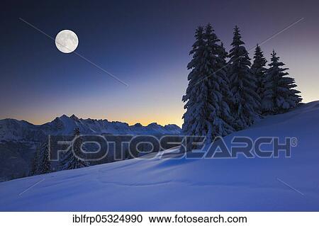 Stock Image - Alvier Group, Alvierkette, St. Gallen, Switzerland, Europe. Fotosearch