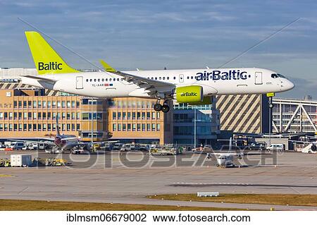 An Air Baltic Airbus A220-300 with registration number YL-AAR at Stuttgart Airport (STR), Stuttgart, Germany, Europe View Large Photo Image Stock Image - An Air Baltic Airbus A220-300 with registration number YL-AAR at Stuttgart Airport (STR), Stuttgart, Germany, Europe. Fotosearch